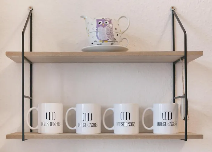 公寓 Dresden365 - Zwei Benachbarte - Kostenlos Parken *